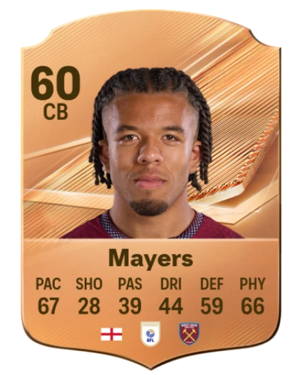 Mayers 60 Bronze CB FC 27 card