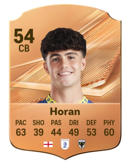Horan 54 Bronze CB FC 27 card