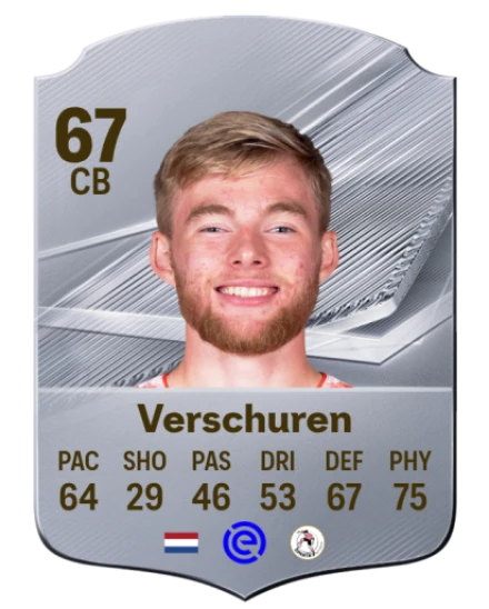 Verschuren 67 Common CB FC 26 card