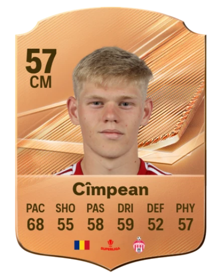 Cîmpean 57 Bronze CM FC 27 card