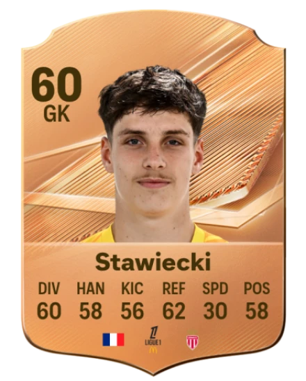 Stawiecki 60 Bronze GK FC 27 card