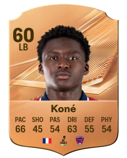 Koné 60 Bronze LB FC 27 card