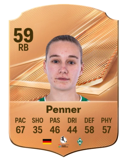Penner 59 Bronze RB FC 27 card