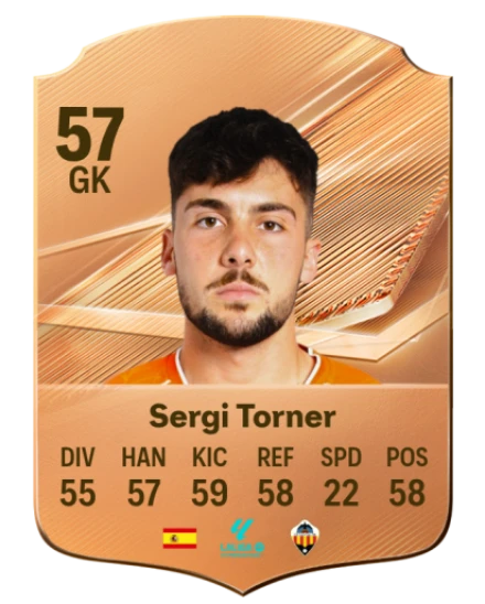 Sergi Torner 57 Bronze GK FC 27 card