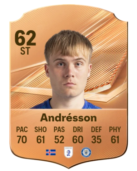 Andrésson 62 Bronze ST FC 27 card