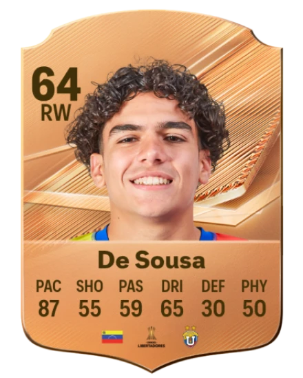 De Sousa 64 Bronze RW FC 27 card