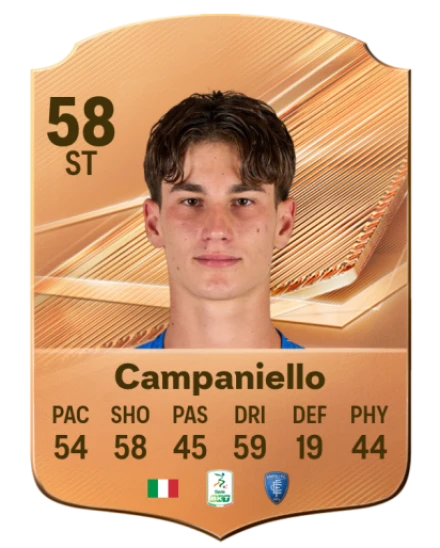 Campaniello 58 Bronze ST FC 27 card