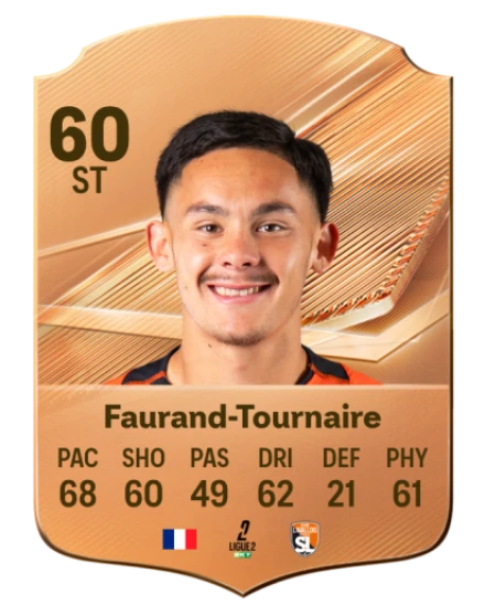 Faurand-Tournaire 60 Bronze ST FC 27 card