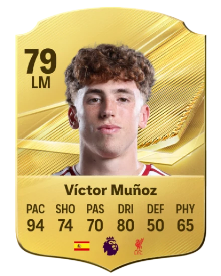 Víctor Muñoz 79 Common LM FC 26 card