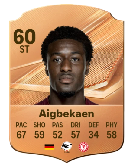 Aigbekaen 60 Bronze ST FC 27 card