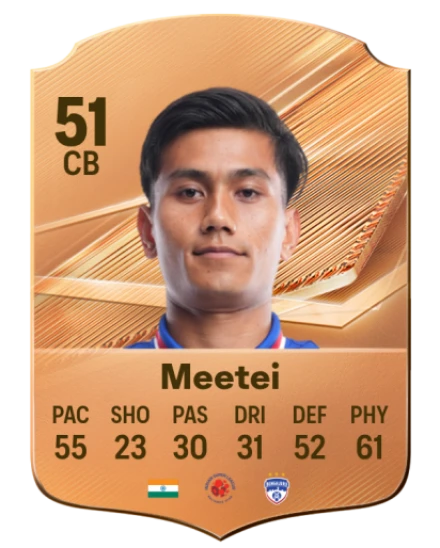 Meetei 51 Bronze CB FC 27 card