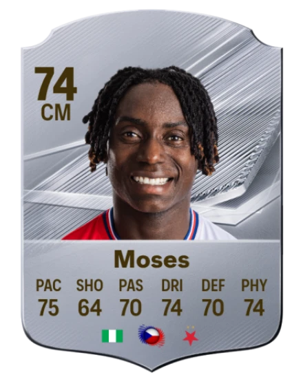 Moses 74 Common CM FC 26 card