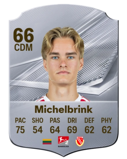 Michelbrink 66 Common CDM FC 26 card