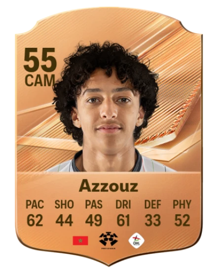 Azzouz 55 Bronze CAM FC 27 card