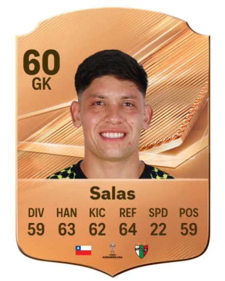 Salas 60 Bronze GK FC 27 card