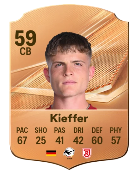 Kieffer 59 Bronze CB FC 27 card