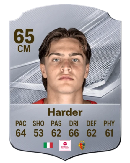 Harder 65 Common CM FC 26 card