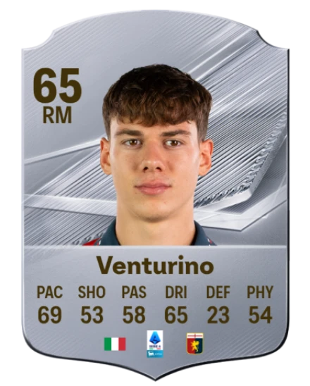 Venturino 65 Silver RM FC 27 card