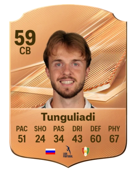 Tunguliadi 59 Bronze CB FC 27 card