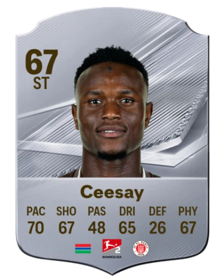 Ceesay 67 Common ST FC 26 card