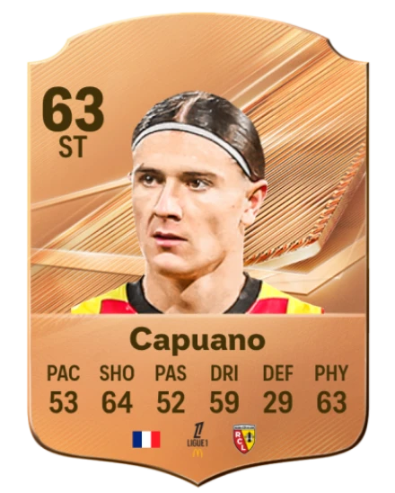 Capuano 63 Bronze ST FC 27 card