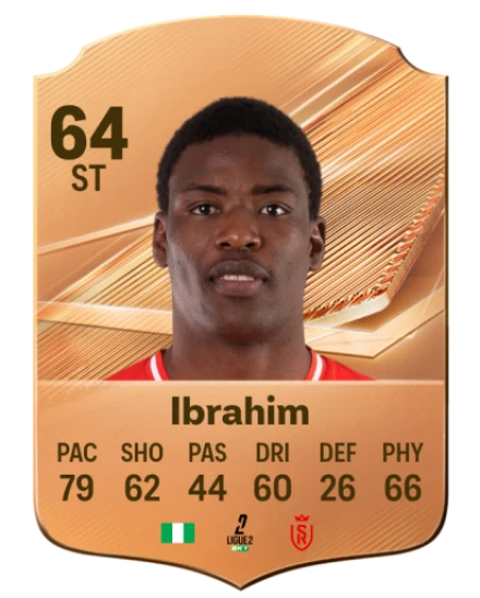 Ibrahim 64 Bronze ST FC 27 card