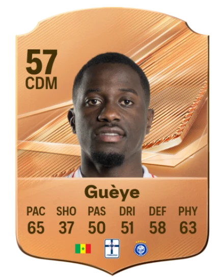 Guèye 57 Bronze CDM FC 27 card
