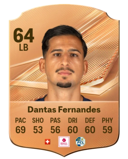 Dantas Fernandes 64 Common LB FC 26 card