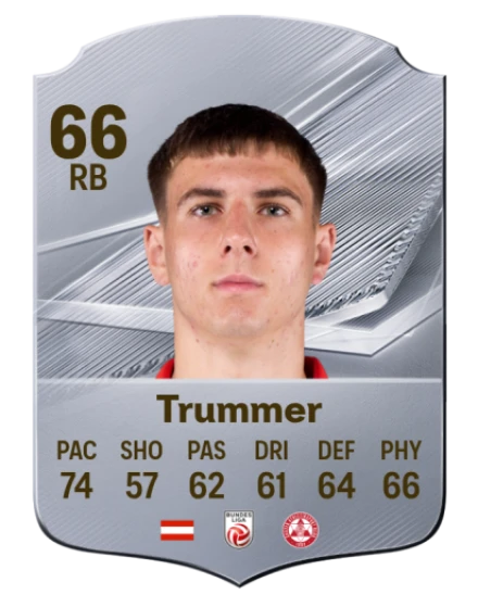 Trummer 66 Common RB FC 26 card
