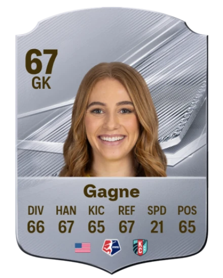 Gagne 67 Silver GK FC 27 card