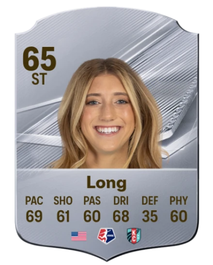 Long 65 Silver ST FC 27 card