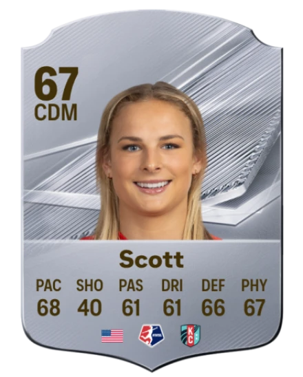 Scott 67 Silver CDM FC 27 card