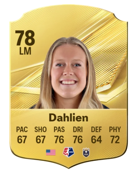 Dahlien 78 Common LM FC 26 card