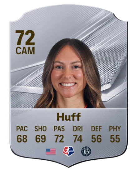 Huff 72 Silver CAM FC 27 card