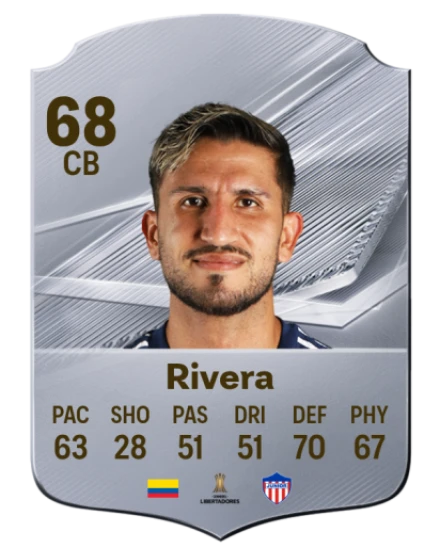 Rivera 68 Common CB FC 26 card