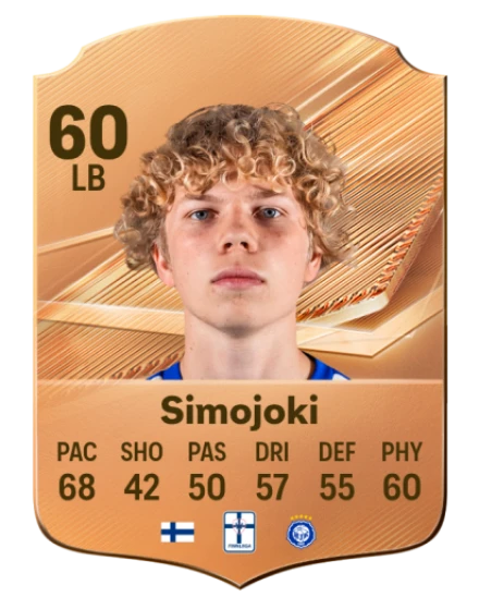 Simojoki 60 Bronze LB FC 27 card