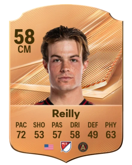 Reilly 58 Bronze CM FC 27 card