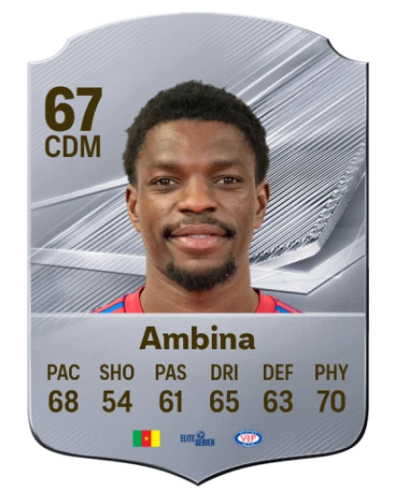 Ambina 67 Common CDM FC 26 card