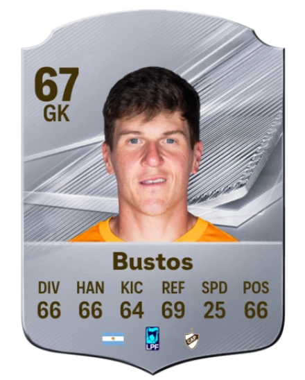 Bustos 67 Silver GK FC 27 card