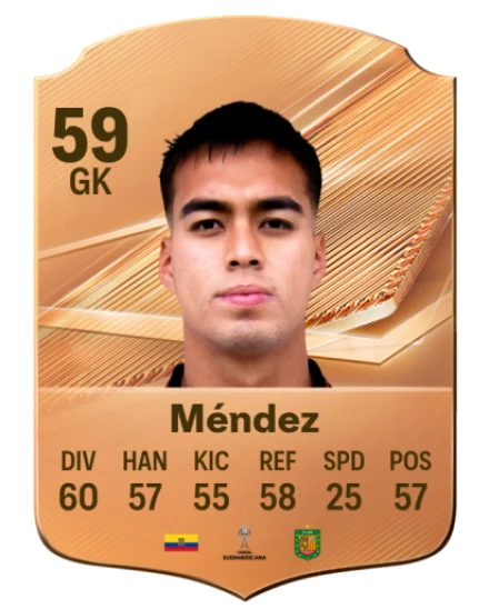 Méndez 59 Bronze GK FC 27 card