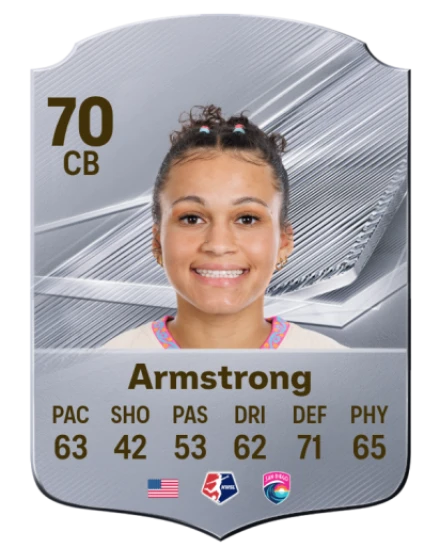 Armstrong 70 Silver CB FC 27 card