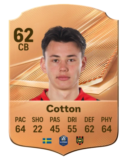 Cotton 62 Common CB FC 26 card