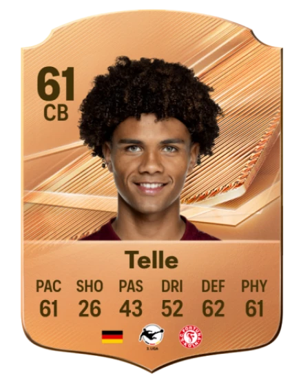Telle 61 Bronze CB FC 27 card