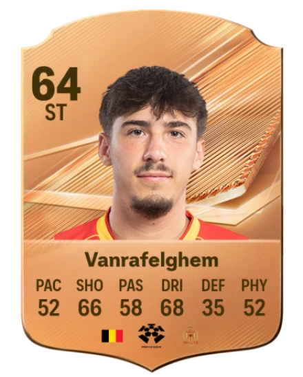 Vanrafelghem 64 Bronze ST FC 27 card
