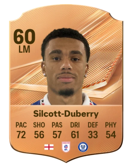 Silcott-Duberry 60 Bronze LM FC 27 card