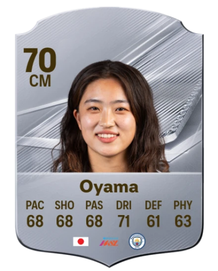 Oyama 70 Silver CM FC 27 card