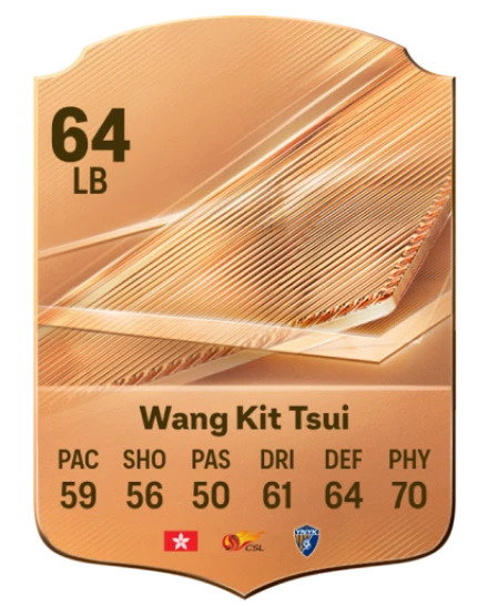 Wang Kit Tsui 64 Rare LB FC 26 card