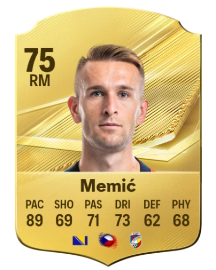 Memić 75 Common RM FC 26 card
