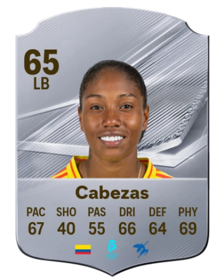 Cabezas 65 Silver LB FC 27 card