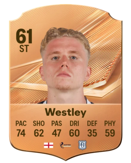 Westley 61 Bronze ST FC 27 card